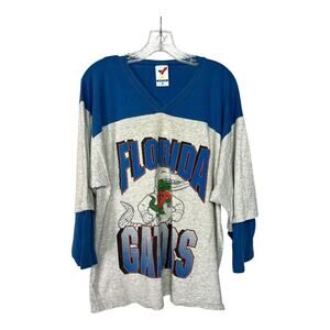 Vintage FLORIDA GATORS T-shirt Jersey Size XL Artex Sportswear
